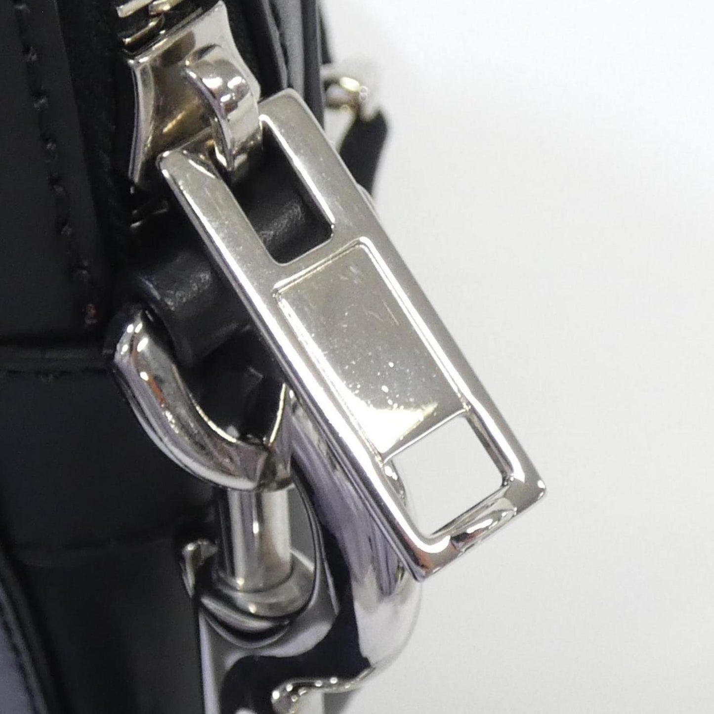 Valentino Garavani Black Leather Shoulder