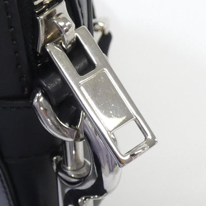 Valentino Garavani Black Leather Shoulder