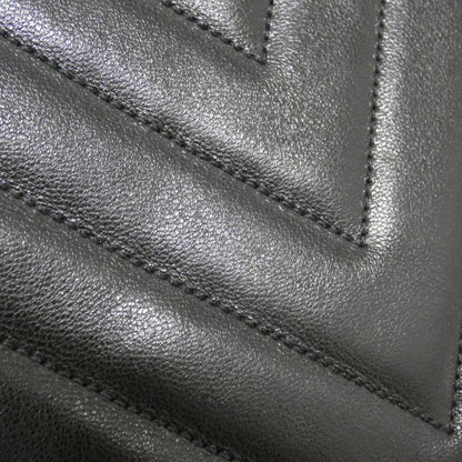 Chanel Black Leather Shoulder