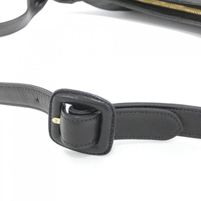 Chanel Black Leather Shoulder
