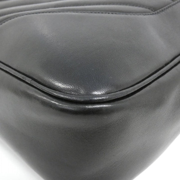 Fendi Brown Leather Peekaboo Mini Pocket