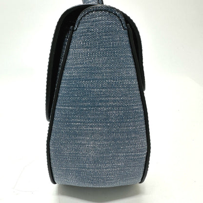 Louis Vuitton Blue Leather Handbag