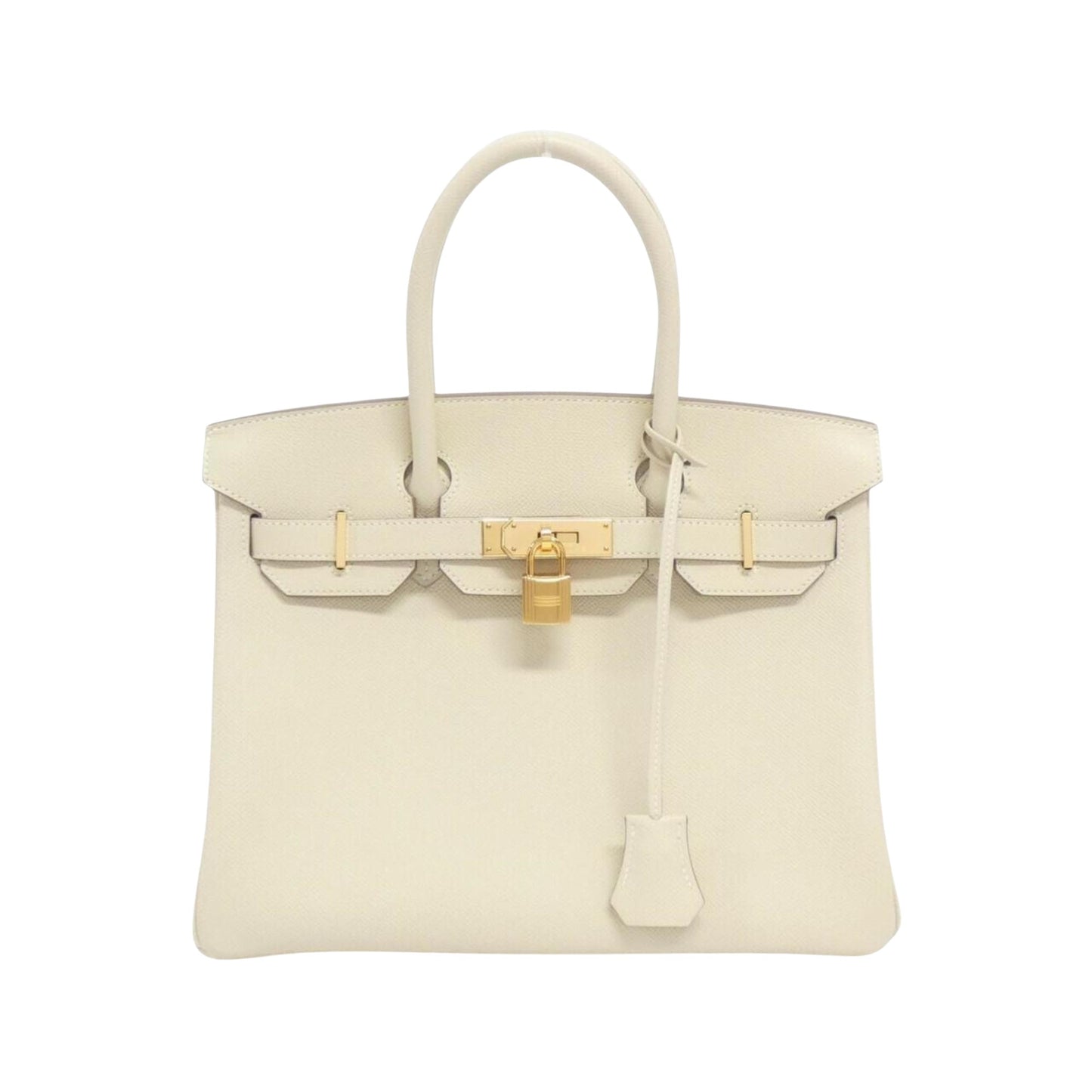 Hermès Gold Leather Handbag