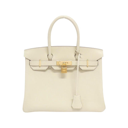 Hermès Gold Leather Handbag