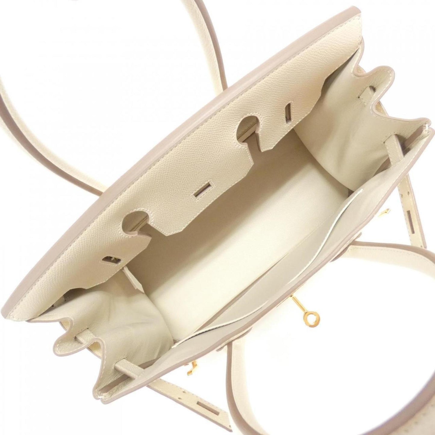 Hermès Gold Leather Handbag