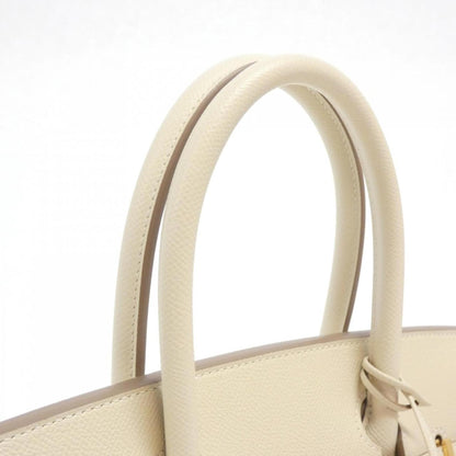 Hermès Gold Leather Handbag