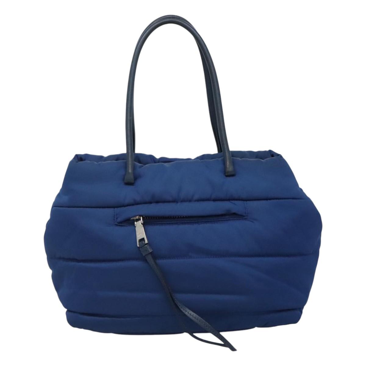 Prada Blue Synthetic Tessuto