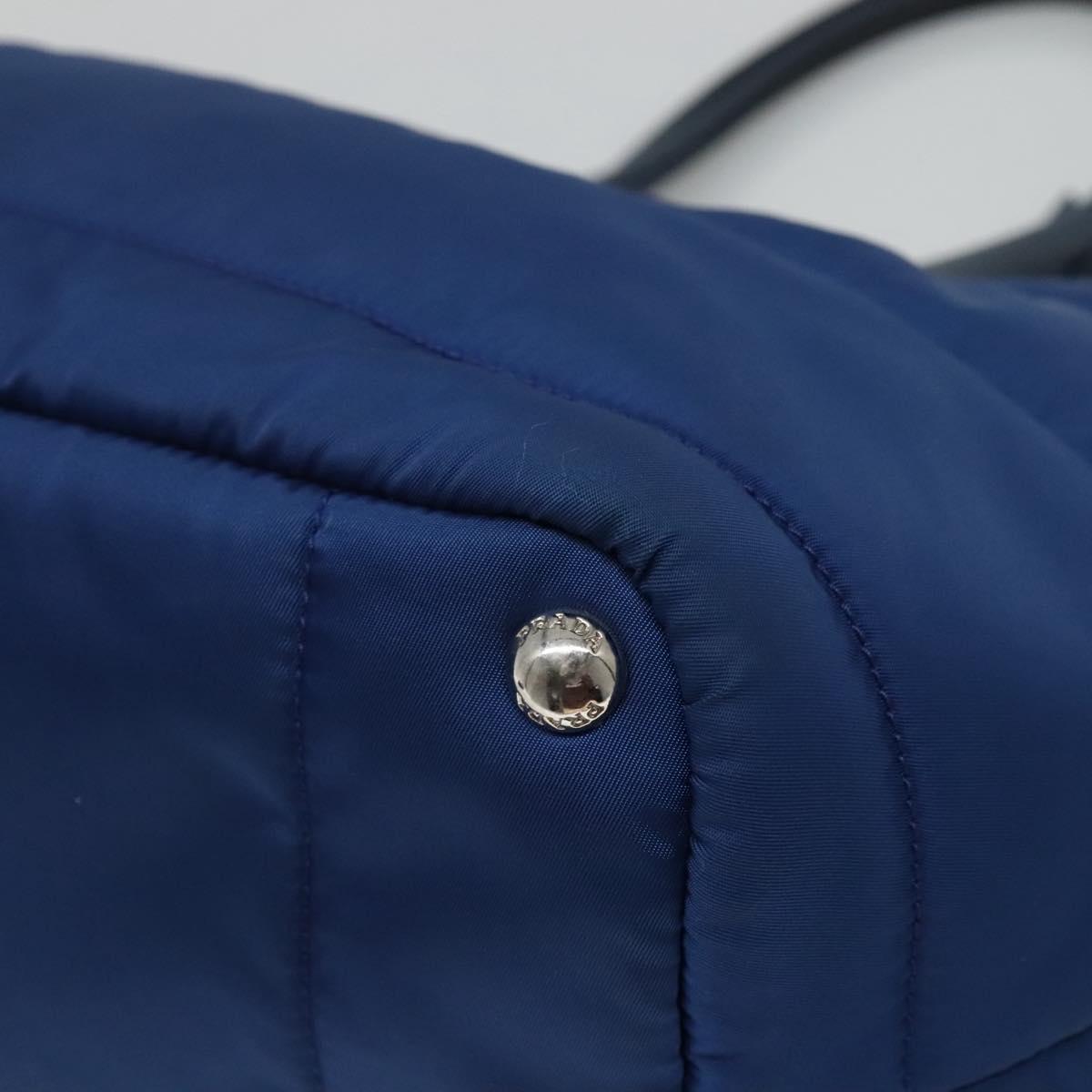 Prada Blue Synthetic Tessuto