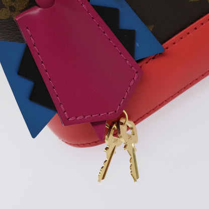 Louis Vuitton Red Canvas Alma Bb