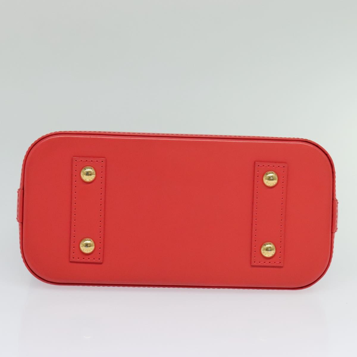 Louis Vuitton Red Canvas Alma Bb