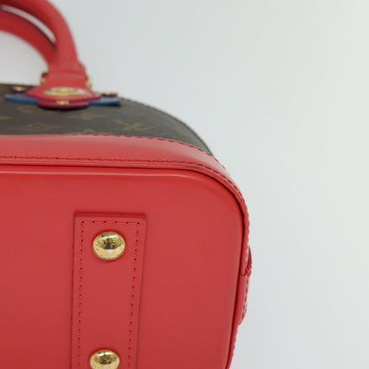 Louis Vuitton Red Canvas Alma Bb