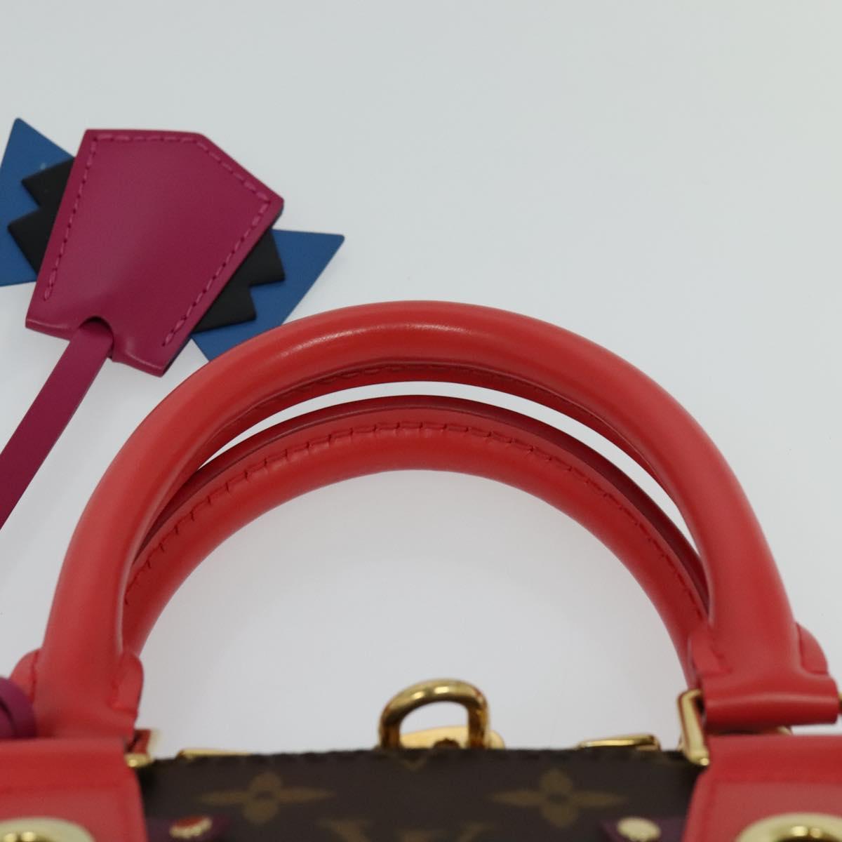 Louis Vuitton Red Canvas Alma Bb