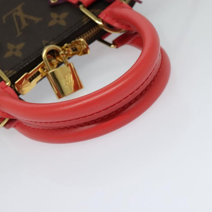 Louis Vuitton Red Canvas Alma Bb