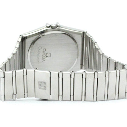 Omega Black Steel Constellation