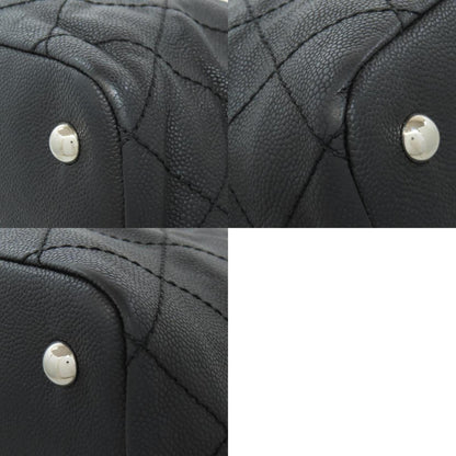 Chanel Black Leather Grand Shopping