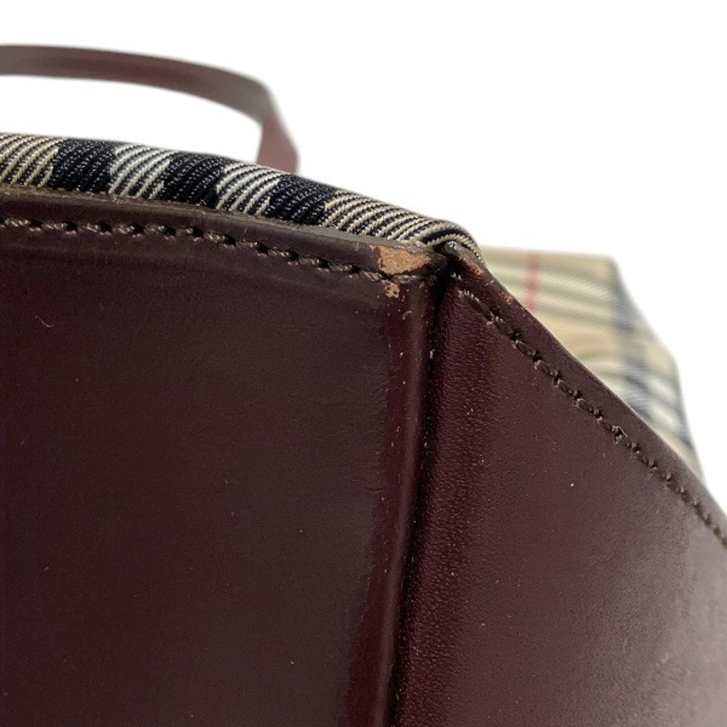 Burberry Brown Canvas Nova Check