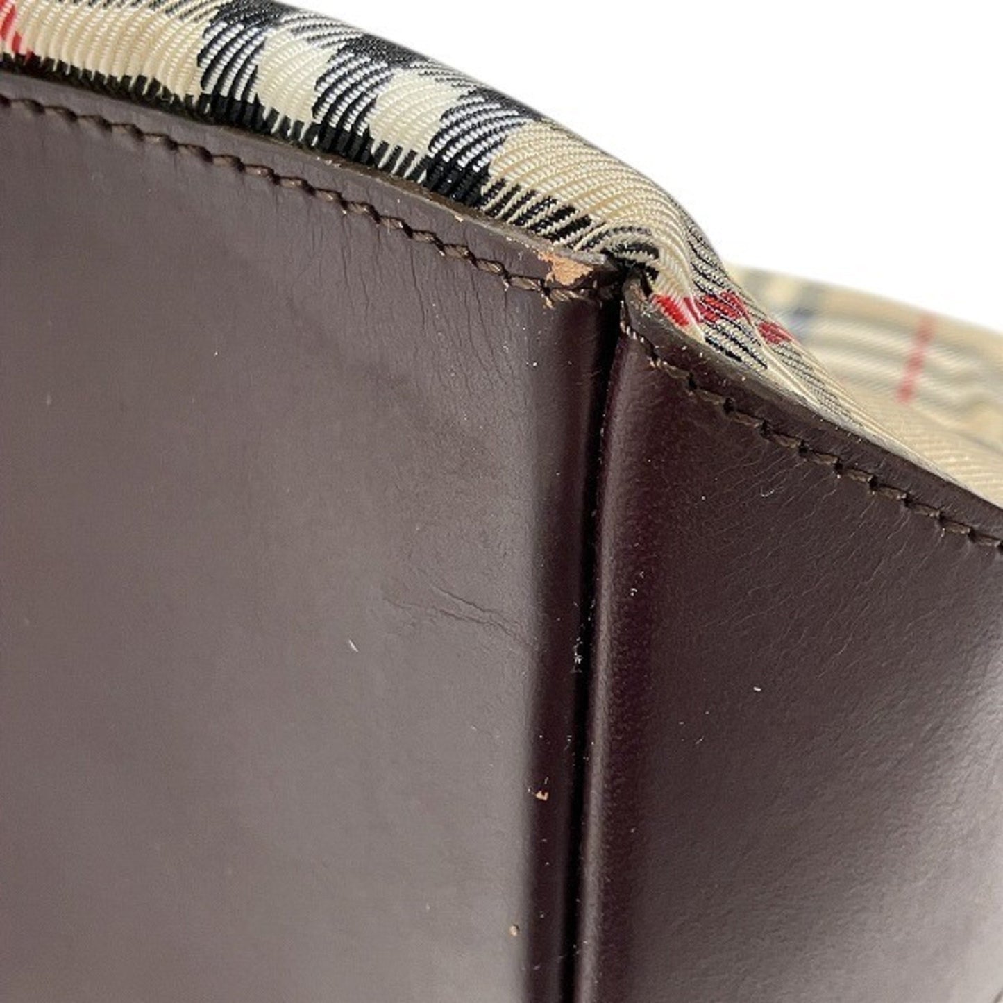 Burberry Brown Canvas Nova Check