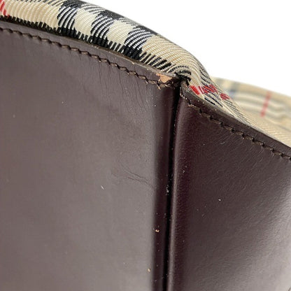 Burberry Brown Canvas Nova Check