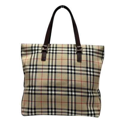 Burberry Brown Canvas Nova Check