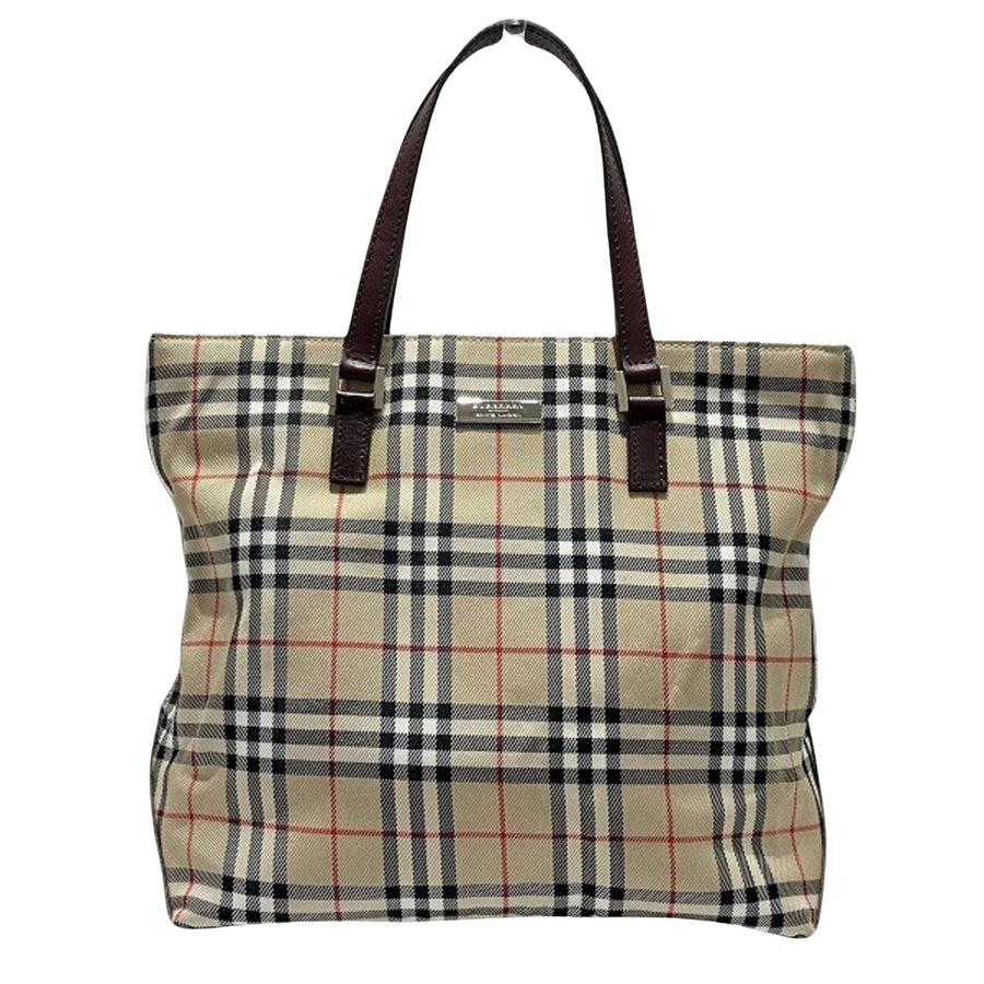Burberry Brown Canvas Nova Check