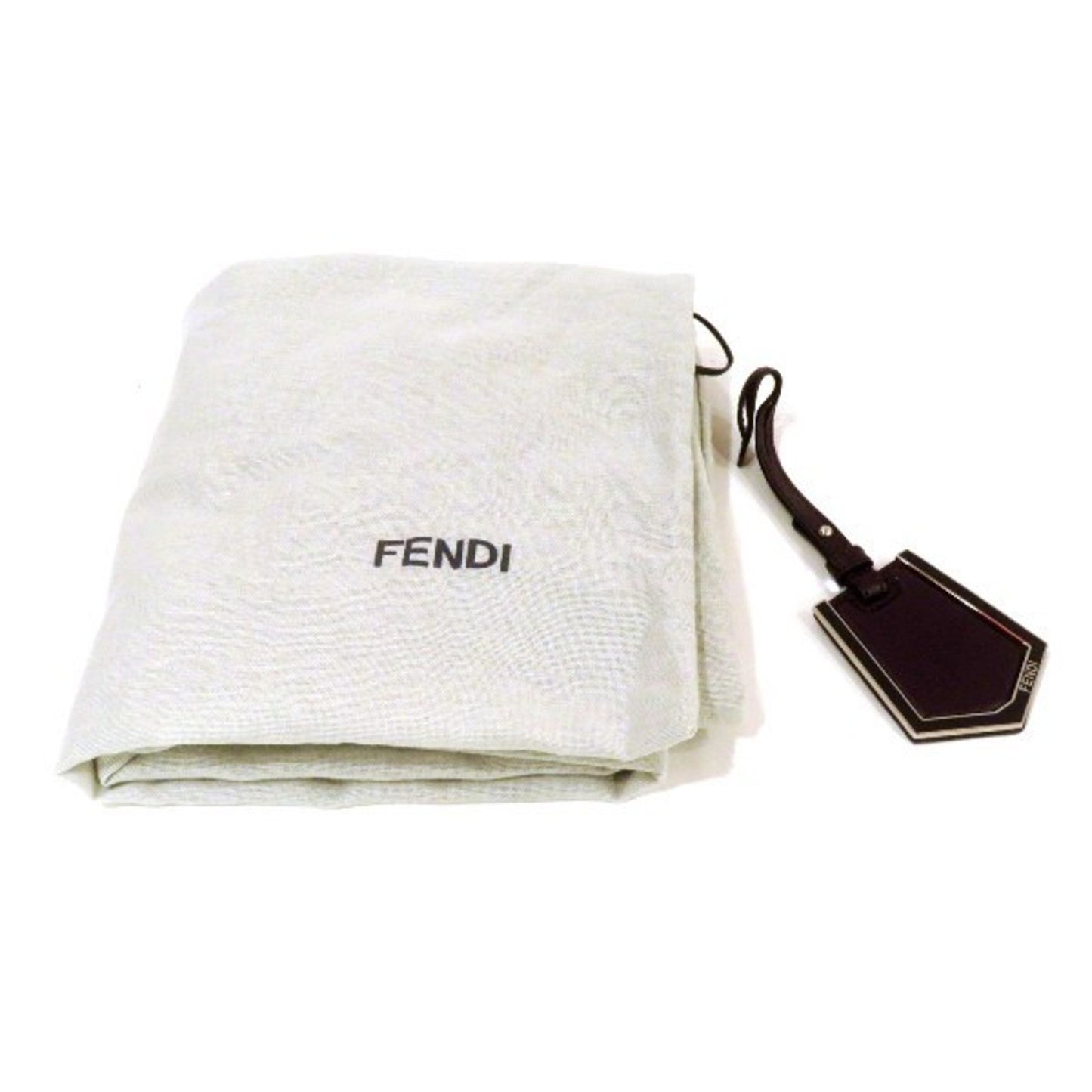 Fendi Purple Leather Tote