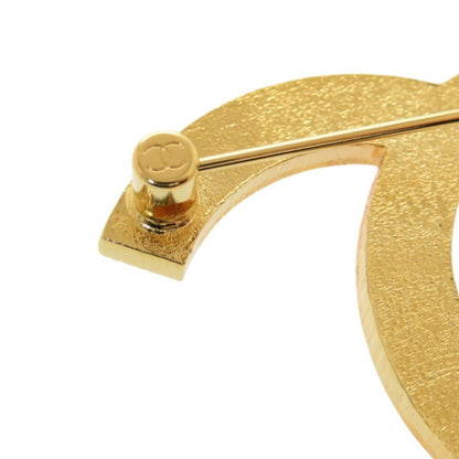 Chanel Gold Gold Plated Coco Mark
