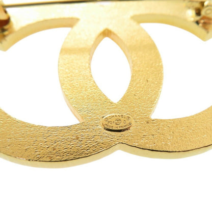 Chanel Gold Gold Plated Coco Mark