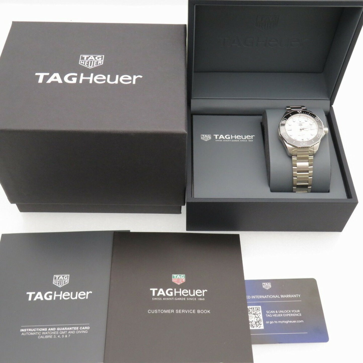 Tag Heuer White Steel Aquaracer