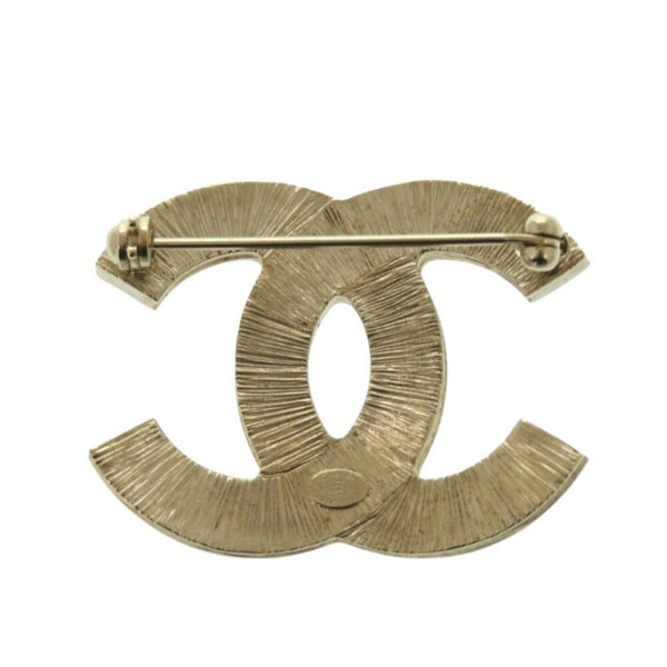 Chanel Gold Gold Plated Brooch