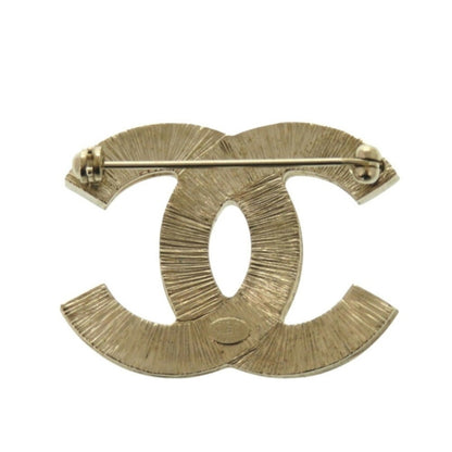 Chanel Gold Gold Plated Brooch