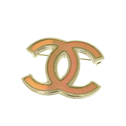Chanel Gold Gold Plated Coco Mark