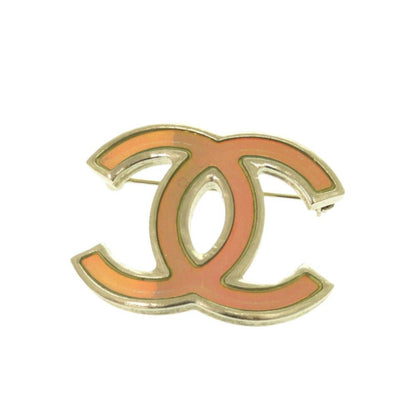 Chanel Gold Gold Plated Coco Mark