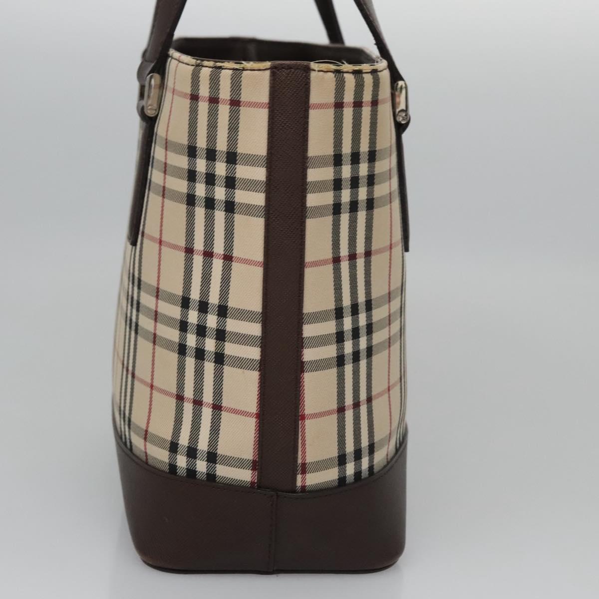 Burberry Brown Canvas House Check