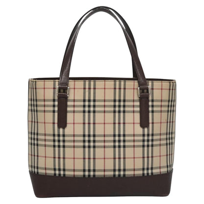 Burberry Brown Canvas House Check