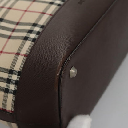 Burberry Brown Canvas House Check