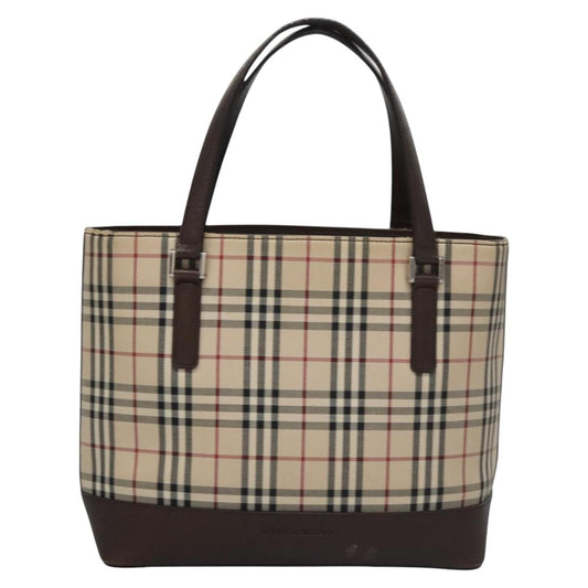 Burberry Brown Canvas House Check