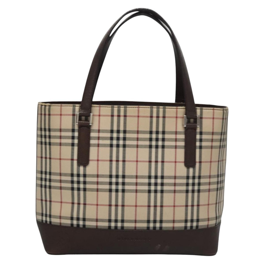 Burberry Brown Canvas House Check