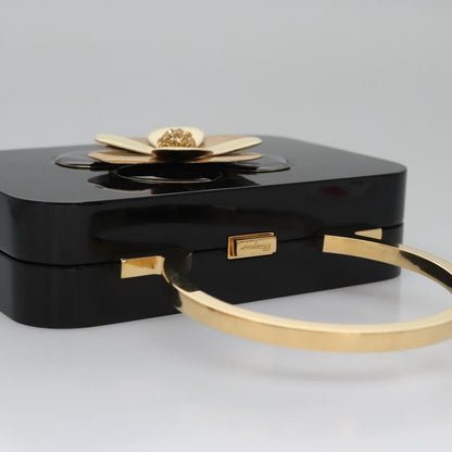 Salvatore Ferragamo Black Plastic -