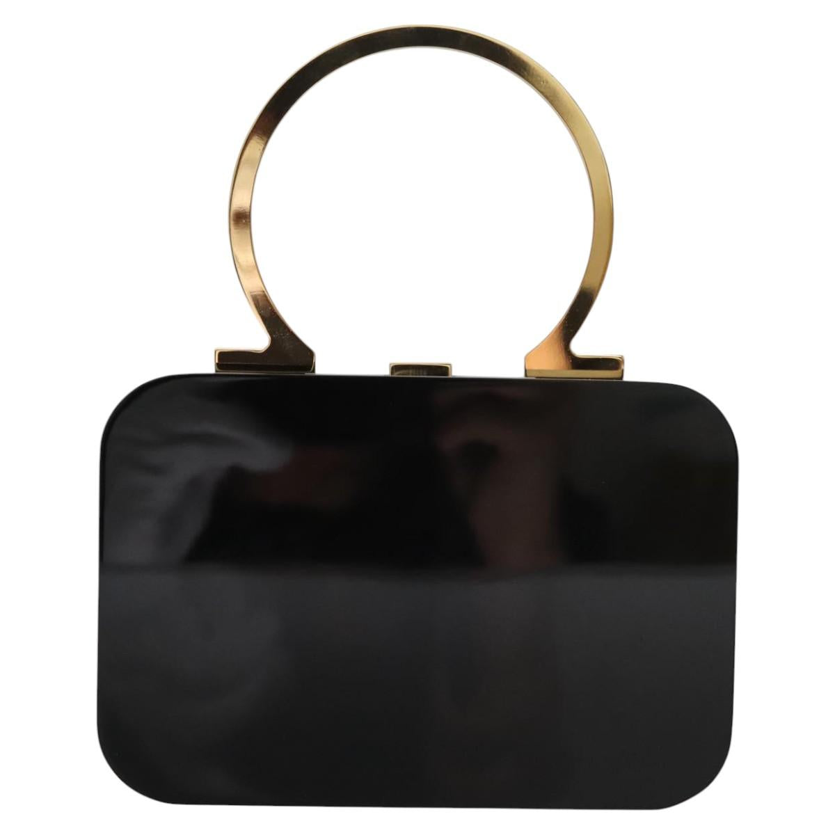 Salvatore Ferragamo Black Plastic -