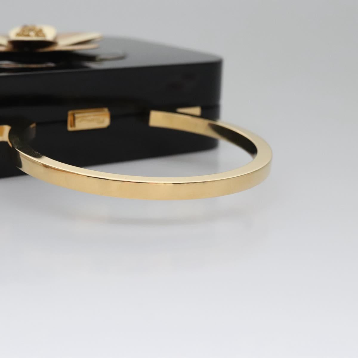 Salvatore Ferragamo Black Plastic -