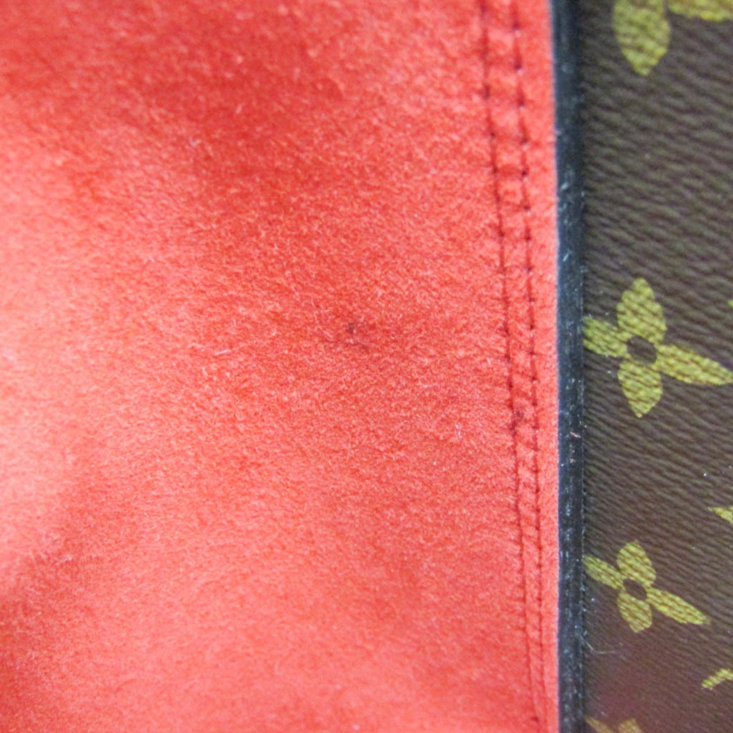 Louis Vuitton Brown Canvas Flower