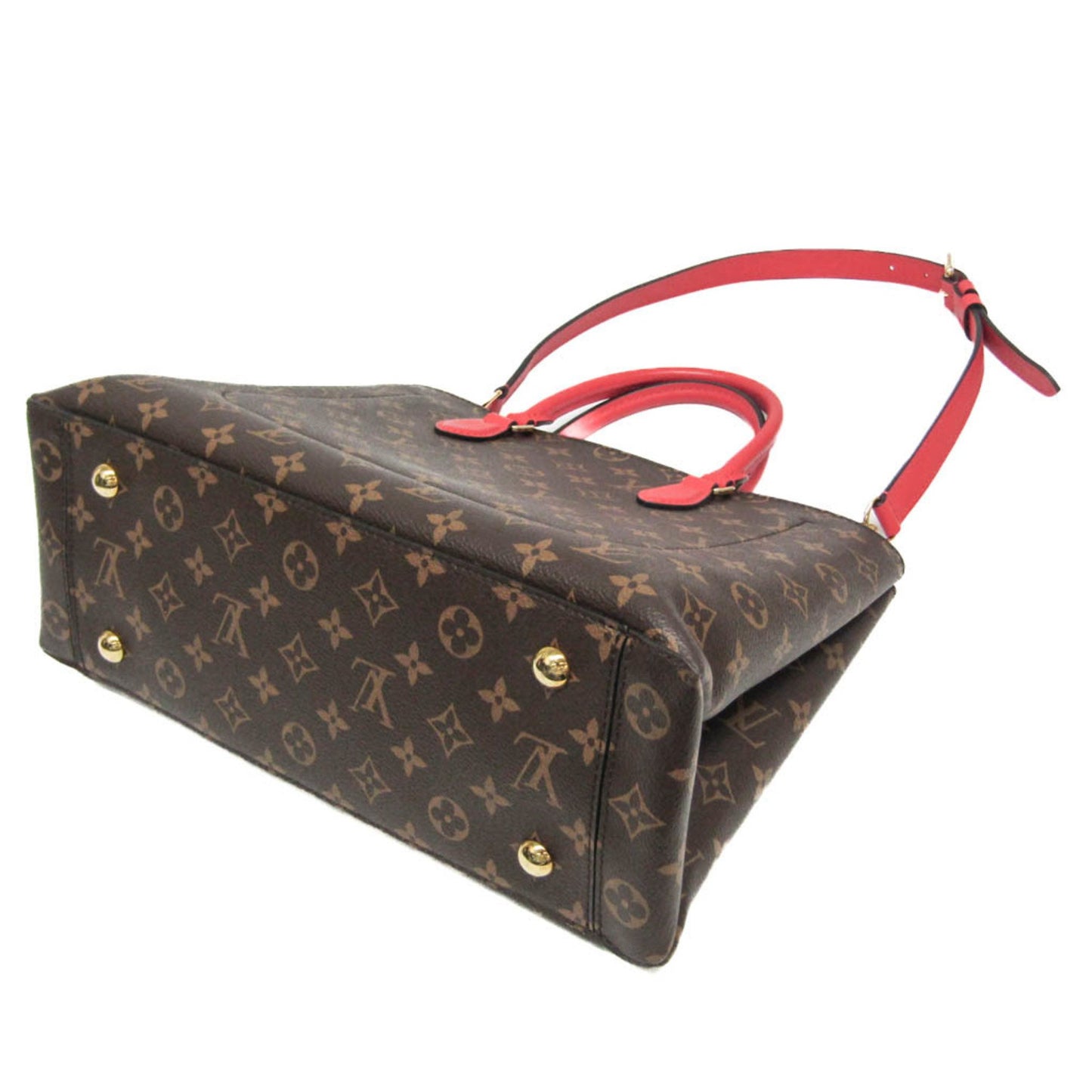 Louis Vuitton Brown Canvas Flower