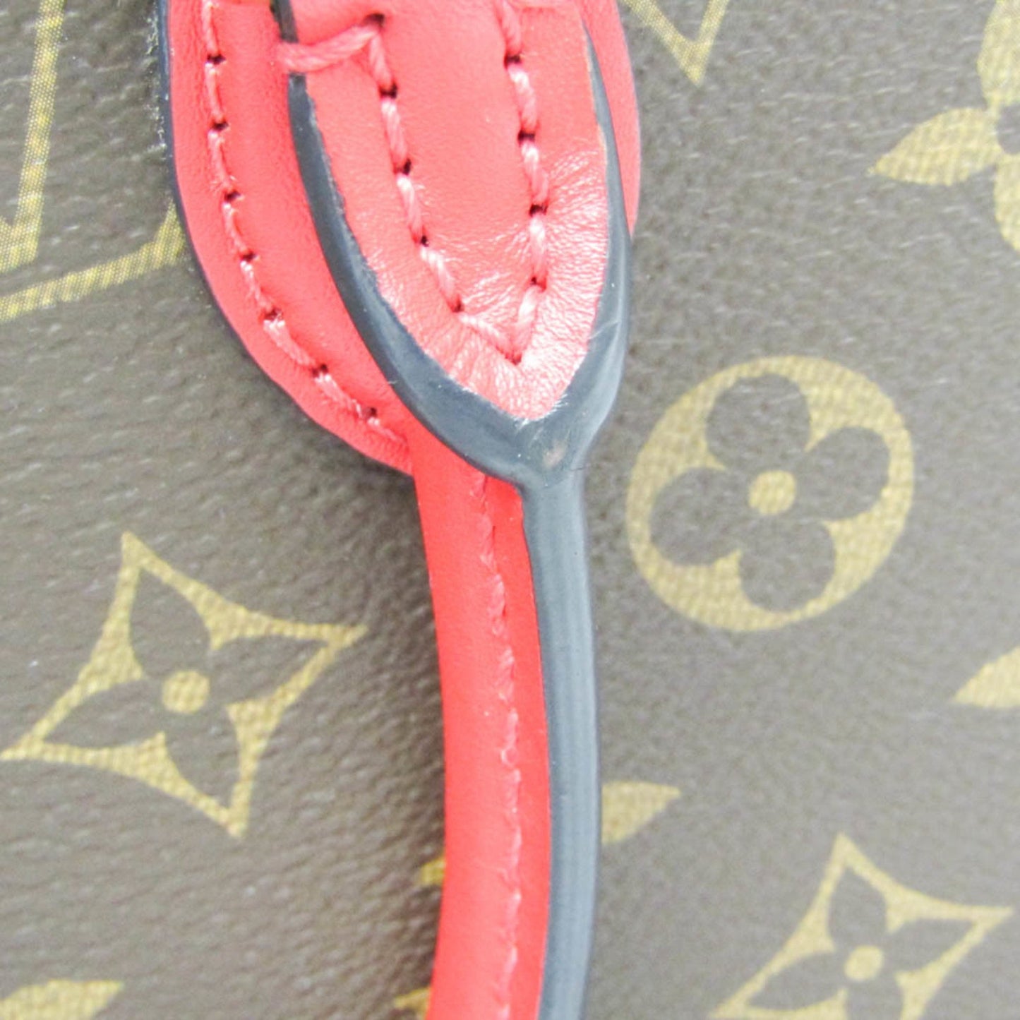 Louis Vuitton Brown Canvas Flower