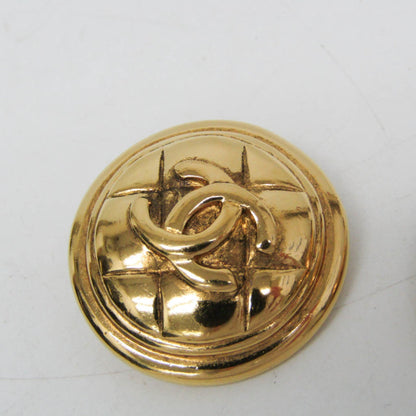 Chanel Gold Gold Plated Coco Mark
