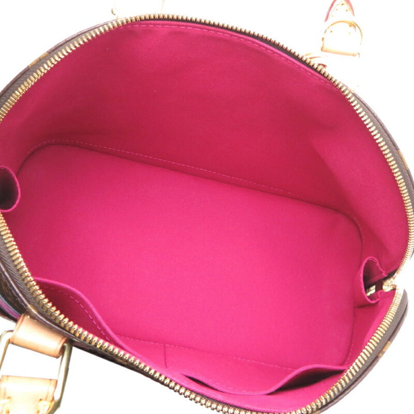 Louis Vuitton Brown Canvas Handbag