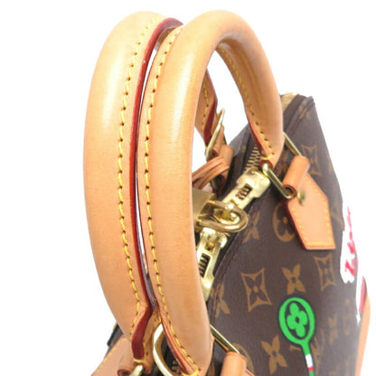 Louis Vuitton Brown Canvas Handbag