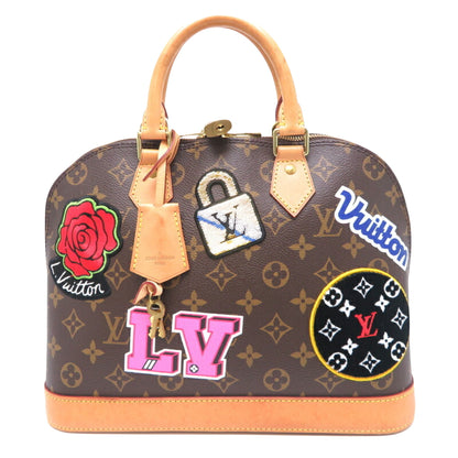 Louis Vuitton Brown Canvas Handbag
