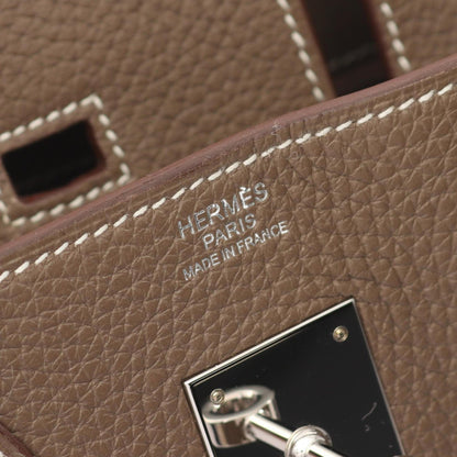 Hermès Brown Leather Birkin 35