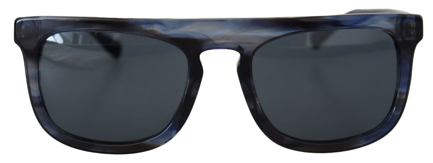 Dolce & Gabbana Elegant Blue Acetate Sunglasses For Women