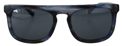 Dolce & Gabbana Elegant Blue Acetate Sunglasses For Women